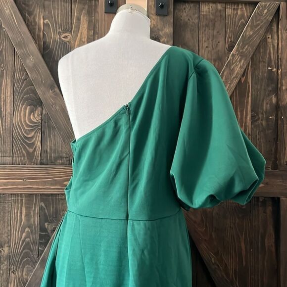 New Sexy One Shoulder Skirt Dress Club Party Evening Prom Bodycon Dress - Picture 6 of 12